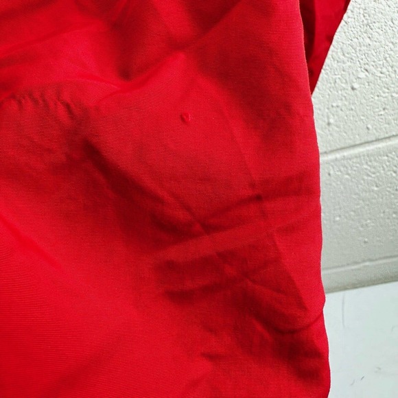 Vintage LL Bean Windbreaker Hooded Jacket Pullover Red Freeport Maine Kids Sz XL - Picture 7 of 13